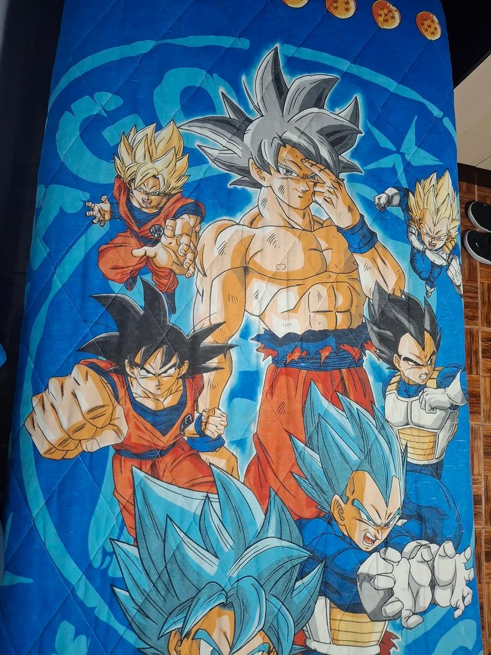 Colcha infantil do Gragon Ball - Foto 2