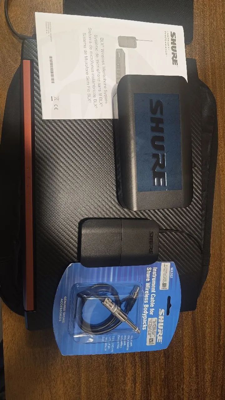 Shure Sistema BLX14 Instrumentos Sem Fio