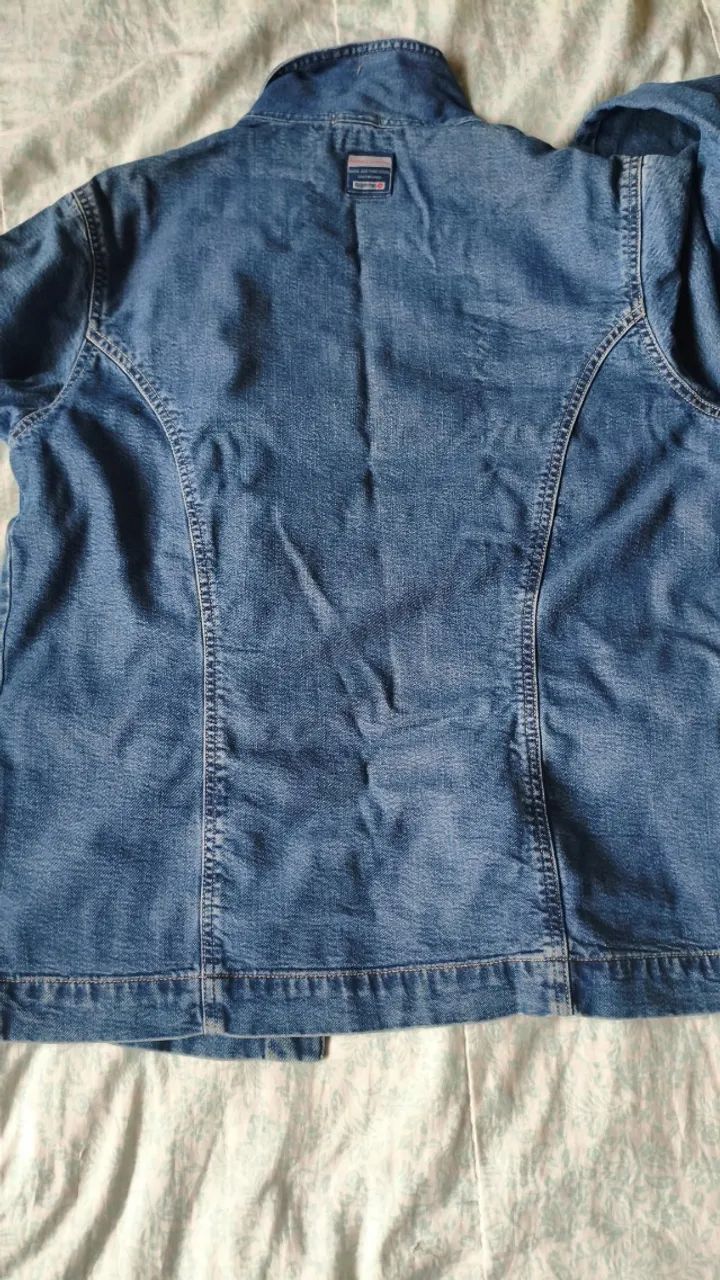 Jaqueta jeans feminina G USADA  - Foto 2