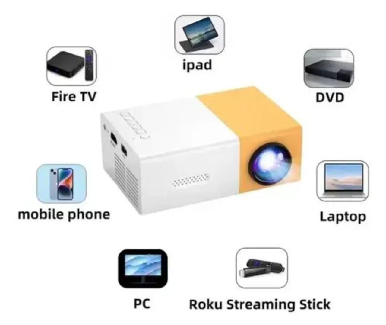 Vendo projetor, acompanha controle e cabo HDMI  - Foto 2