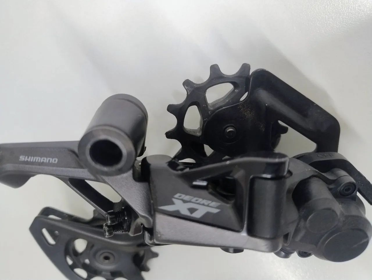 Câmbio e trocador Shimano XT  - Foto 2