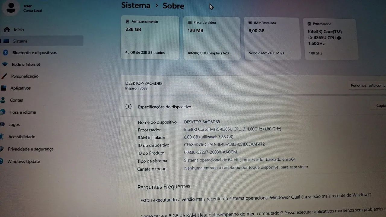 Notebook dell - Foto 2