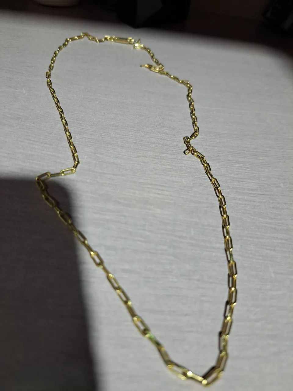 Cordao banhado a ouro 18k 