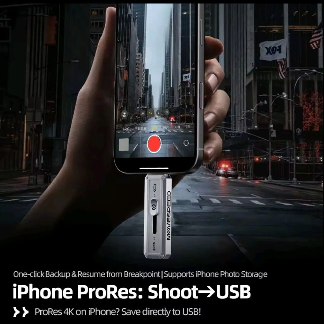 MOVESPEED SP20 2100MB/s USB Flash Drive USB3.2 Gen 2 Type C Solid State Pen Drive 256GB - Foto 5