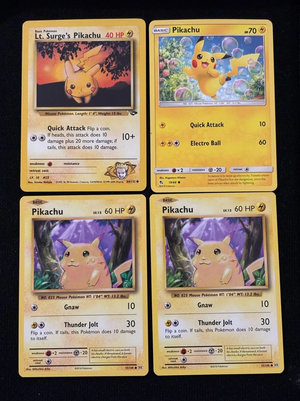 Cartas Pikachu - Pokémon TCG
