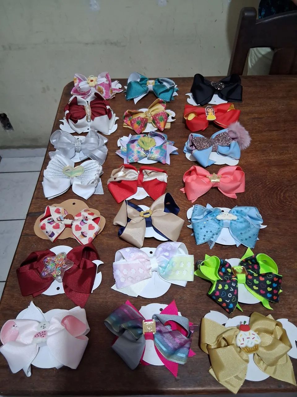 Laços, faixas e tiaras artesanais novos - Foto 2