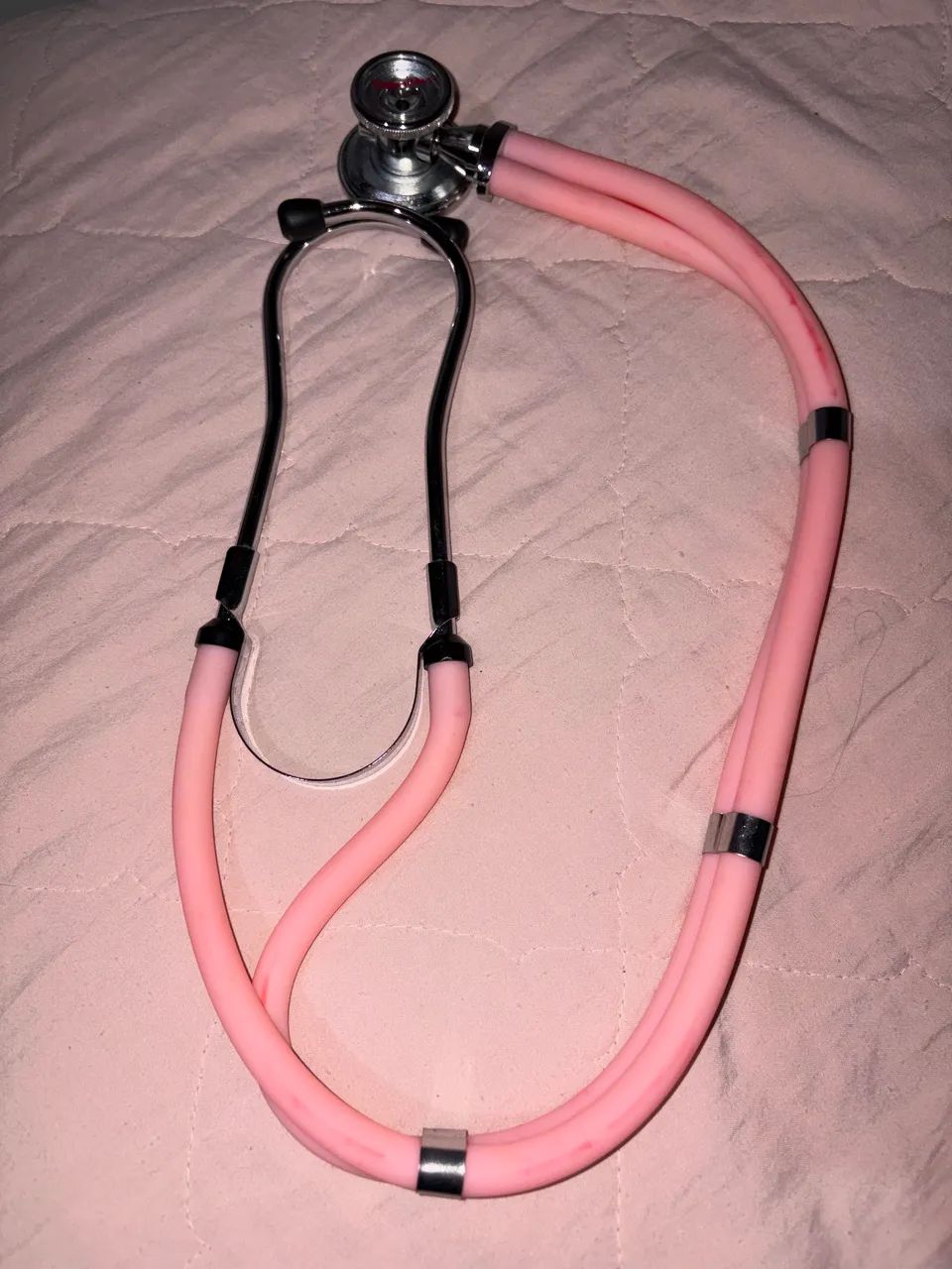 Estetoscópio Rappaport Premium Rosa - Foto 2