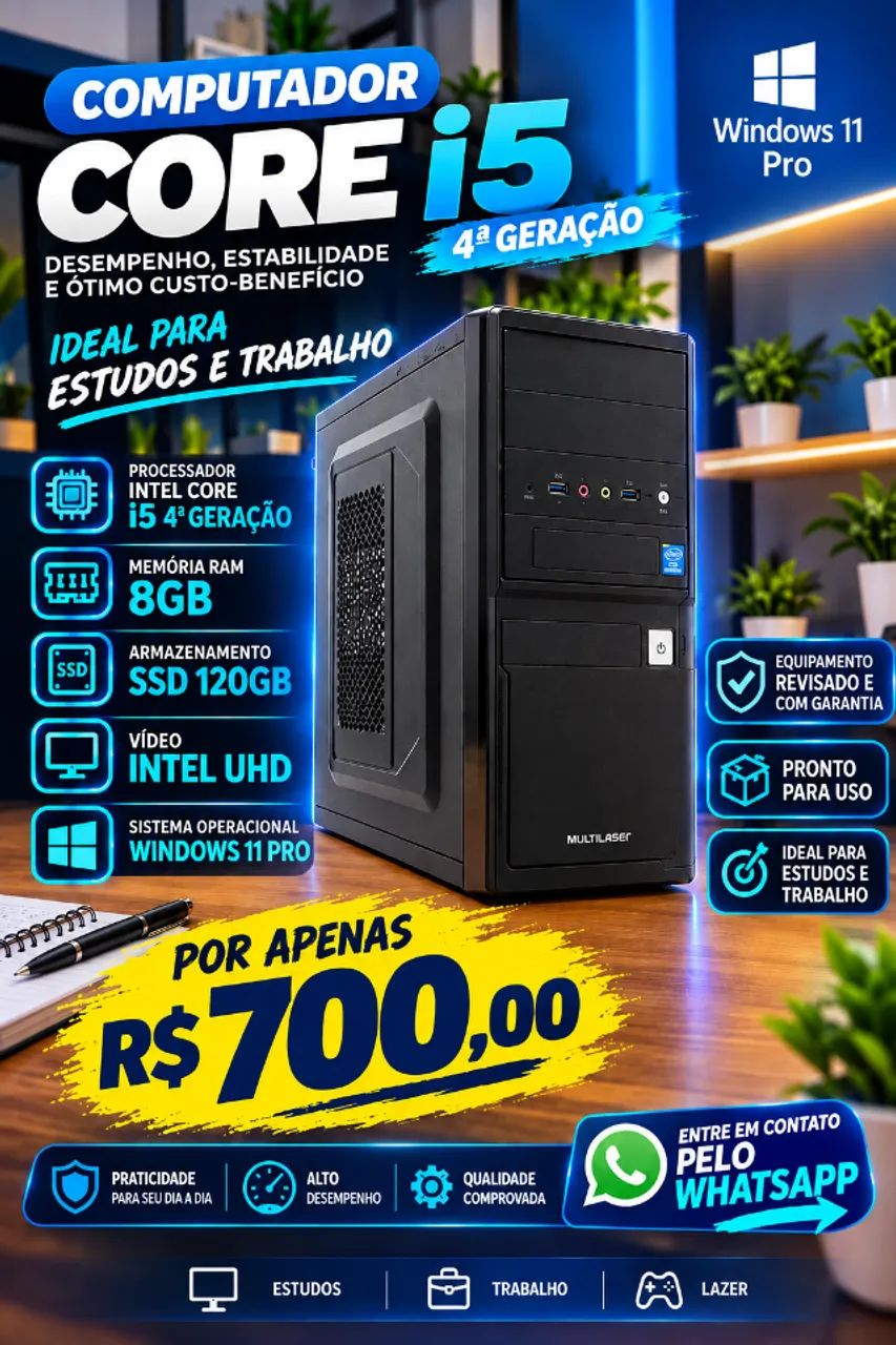 CPU I5 4ª Geração