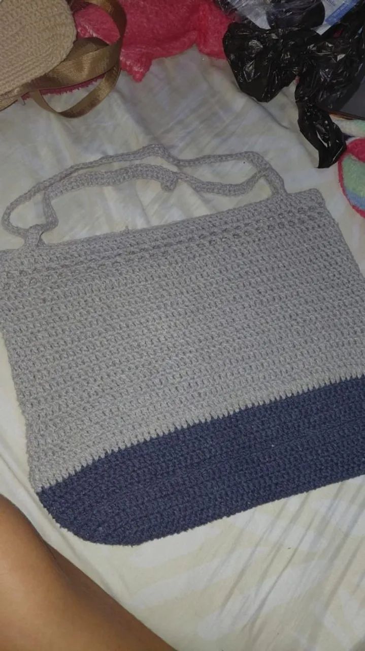 Bolsa de crochê  - Foto 3