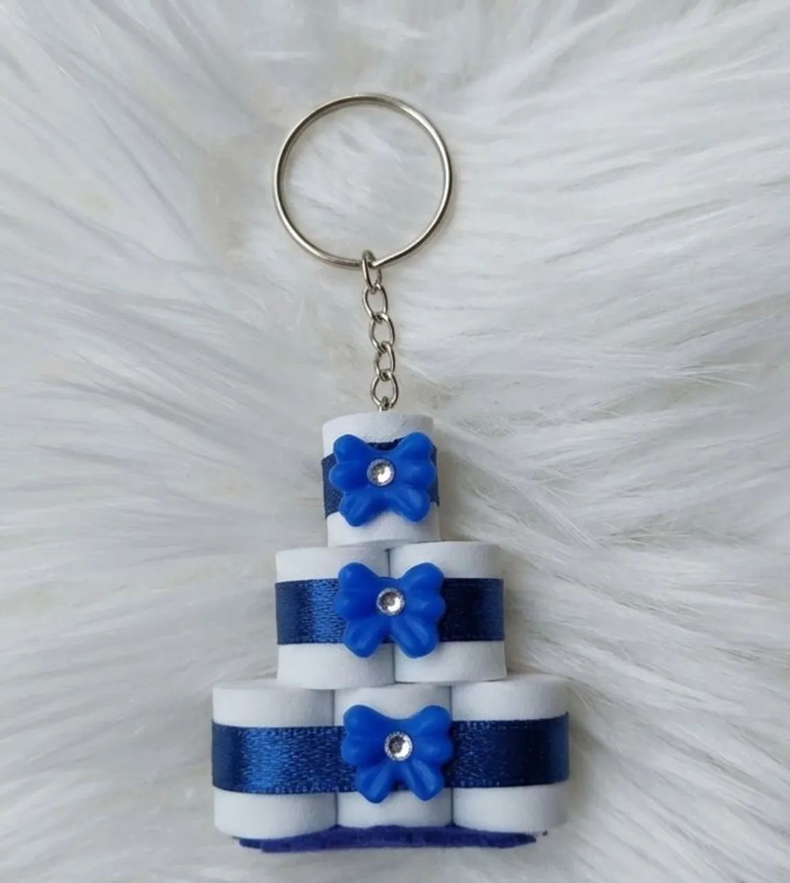Chaveiro Mini Bolo Eva
