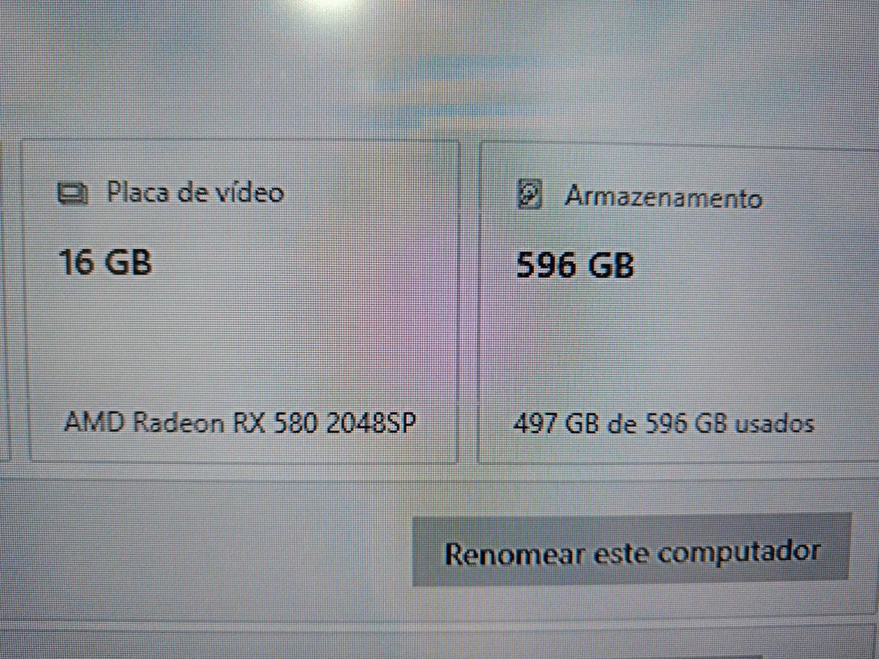 Placa de vídeo RX 580 16gb  - Foto 4