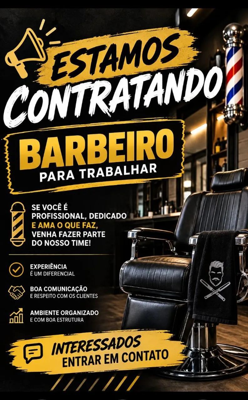 Vaga de Barbeiro 