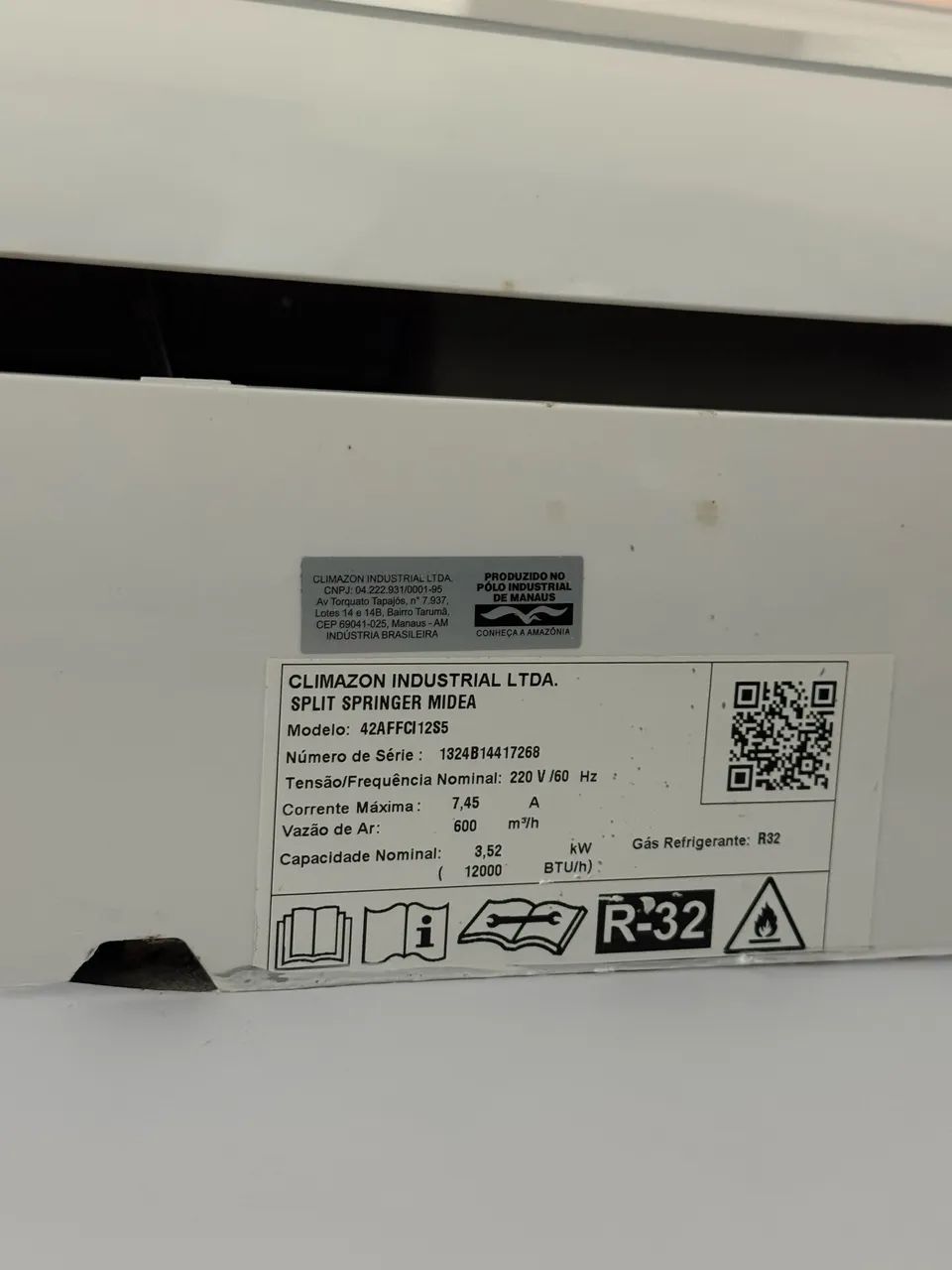Ar Condicionado Springer 1 ano e meio de uso - Foto 3