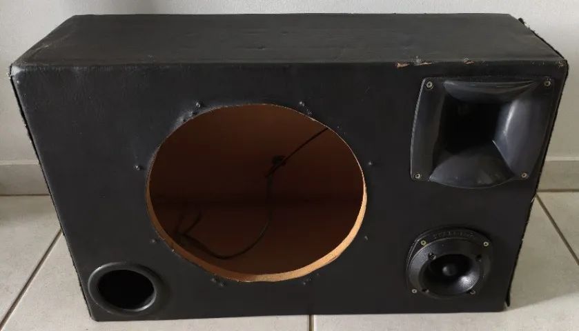 Caixa + Tweeter JBL Selenium ST400 + Driver JBL Selenium D250x