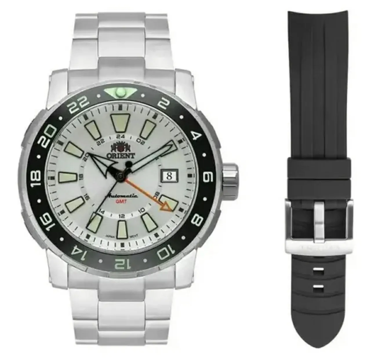 RELÓGIO ORIENT SPORT MASCULINO CRONÓGRAFO MTSSC033 PRETO