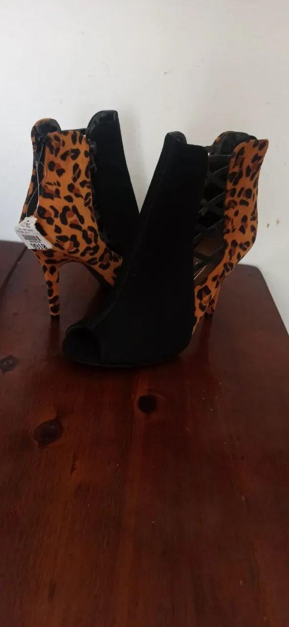 Bota PeepToe Vizzano 39 - Foto 3