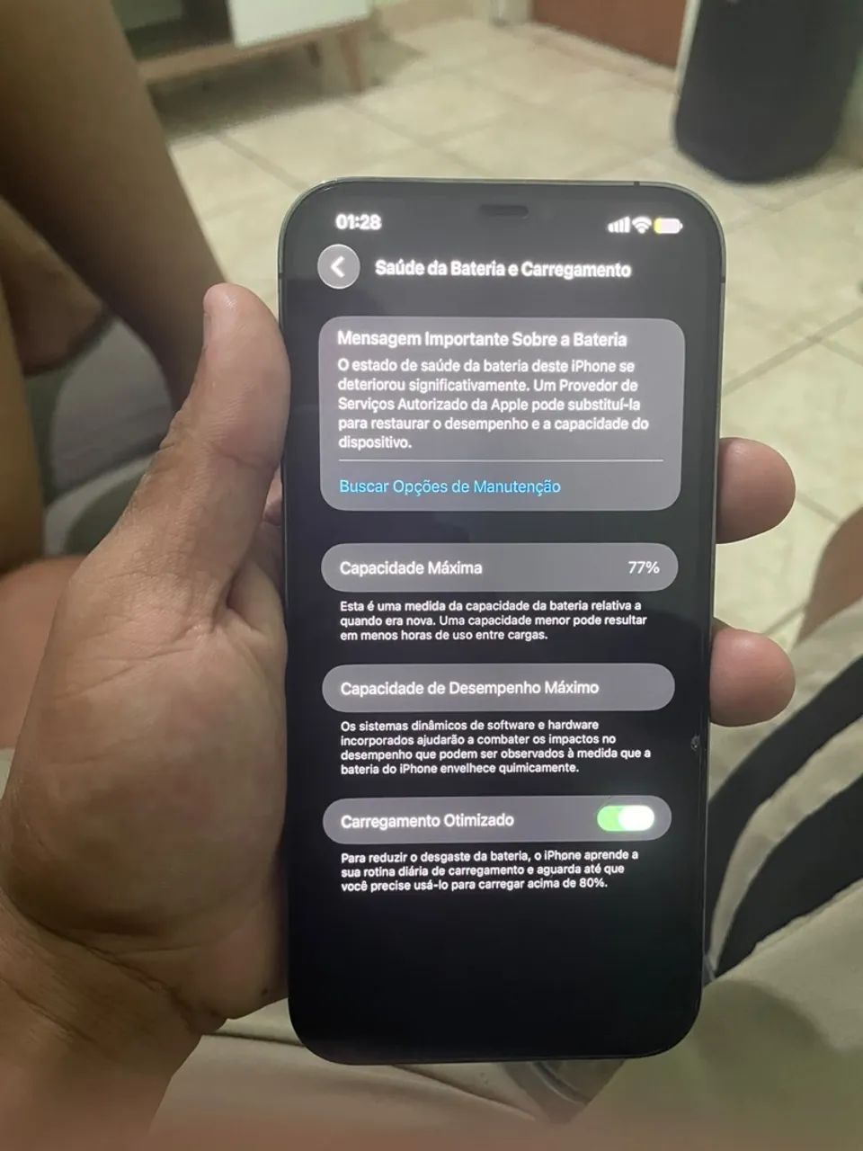 Vendo iPhone 12 Pro Max impecável  - Foto 3