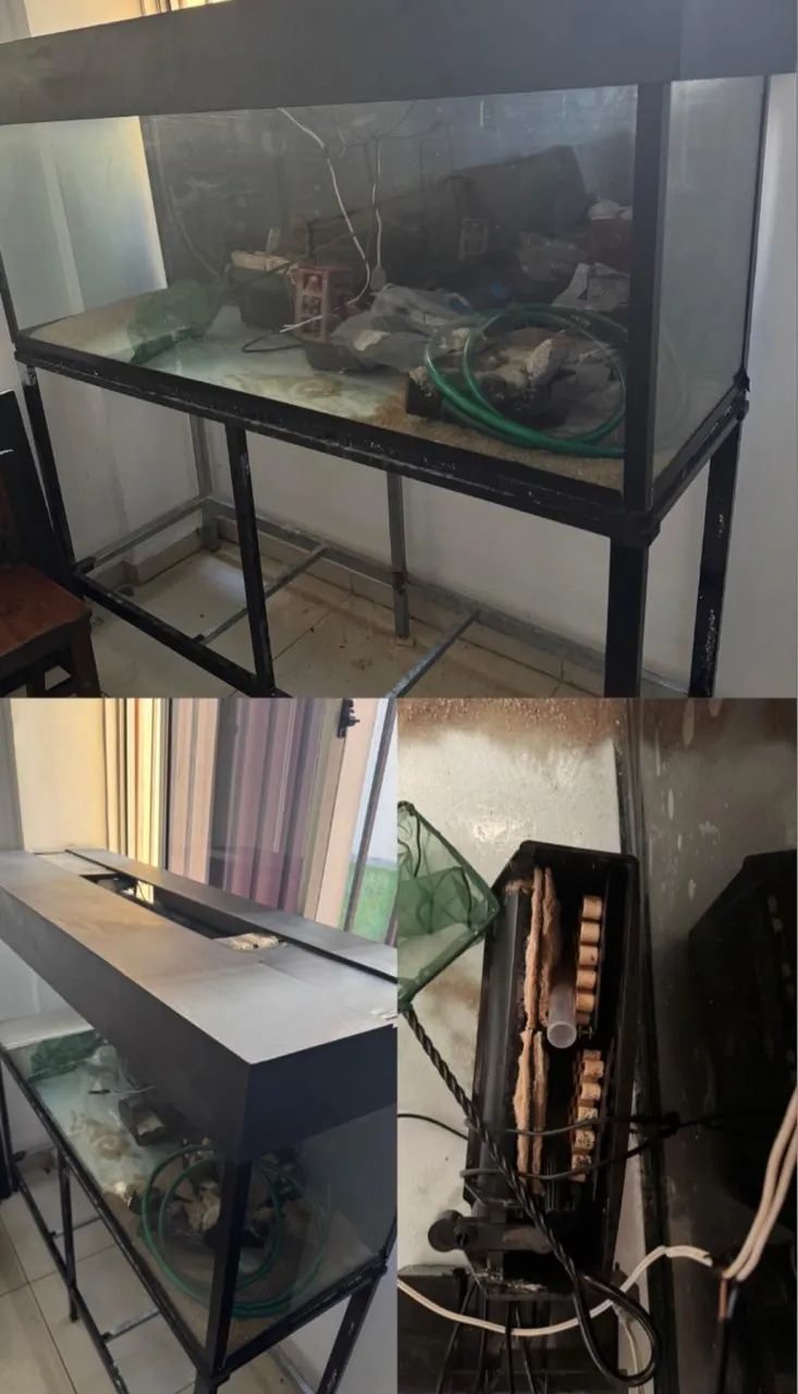 Vendo aquário completo