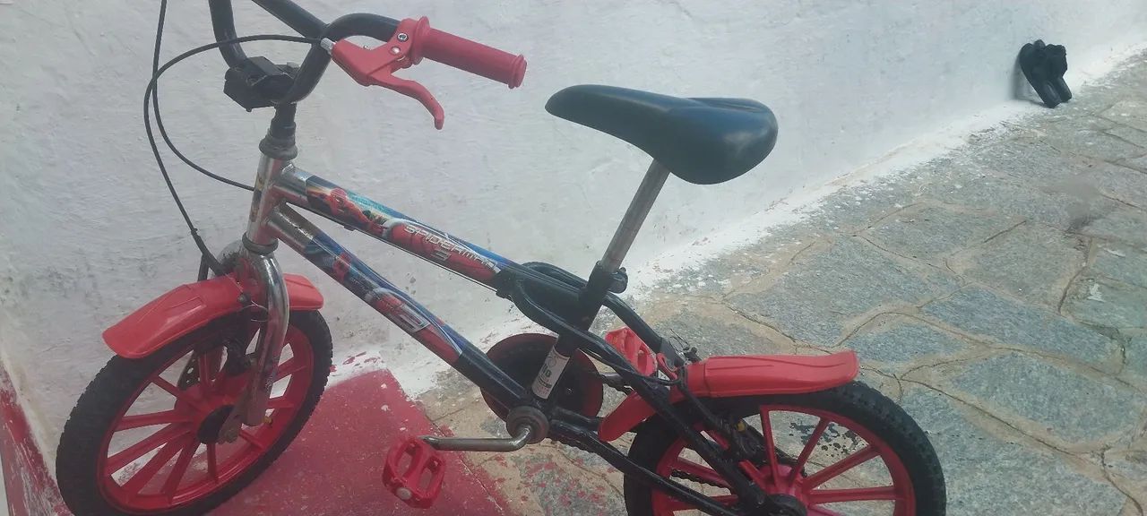 Bicicleta homem aranha  - Foto 3
