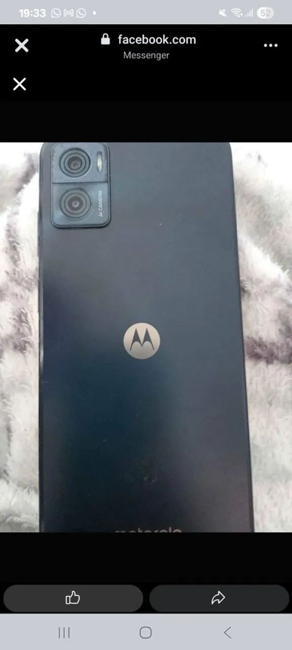 Celular Motorola seminovo E22