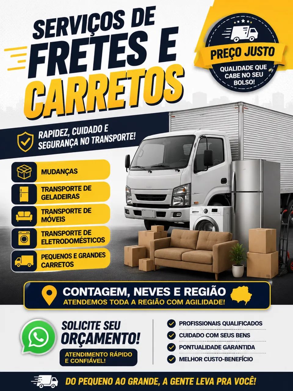 Serviço de Fretes e Carretos