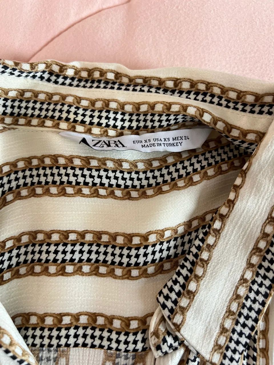 Camisa da Zara acetinada  - Foto 2