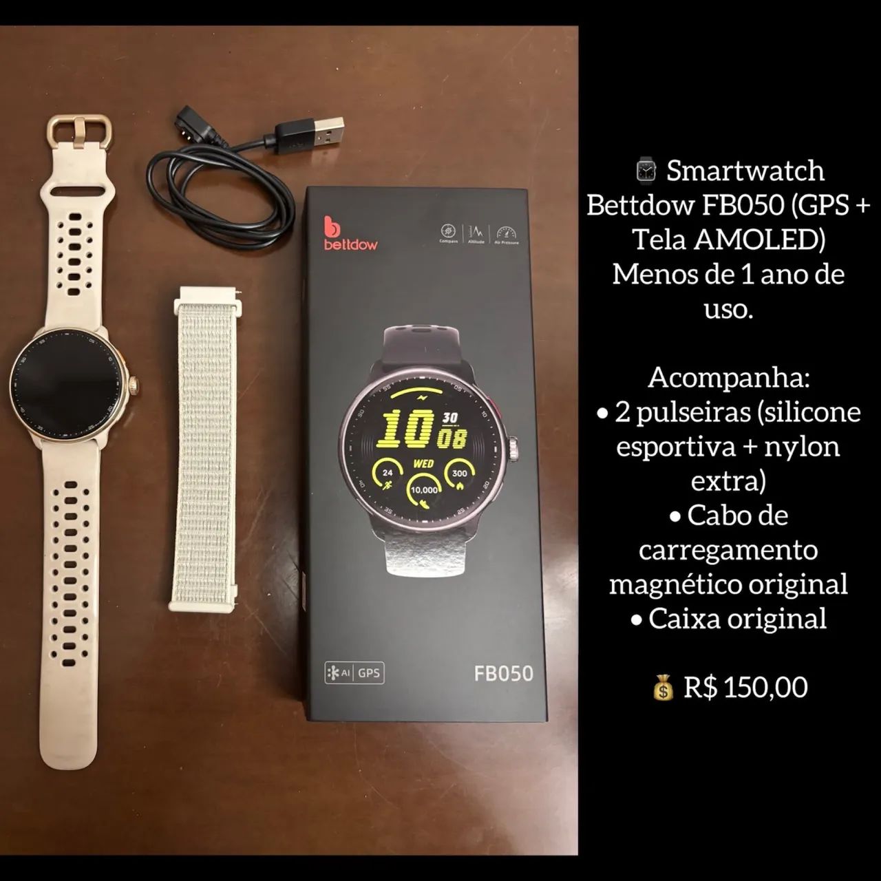 Smartwatch Bettdow FB050 - Foto 4