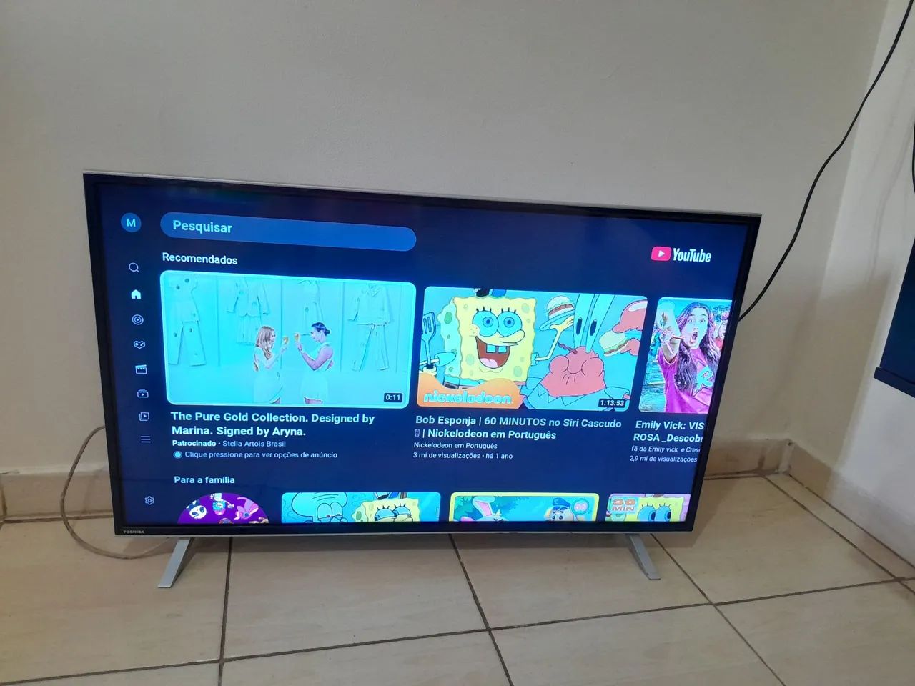 TV toshiba 40 polegadas wiffi  - Foto 4