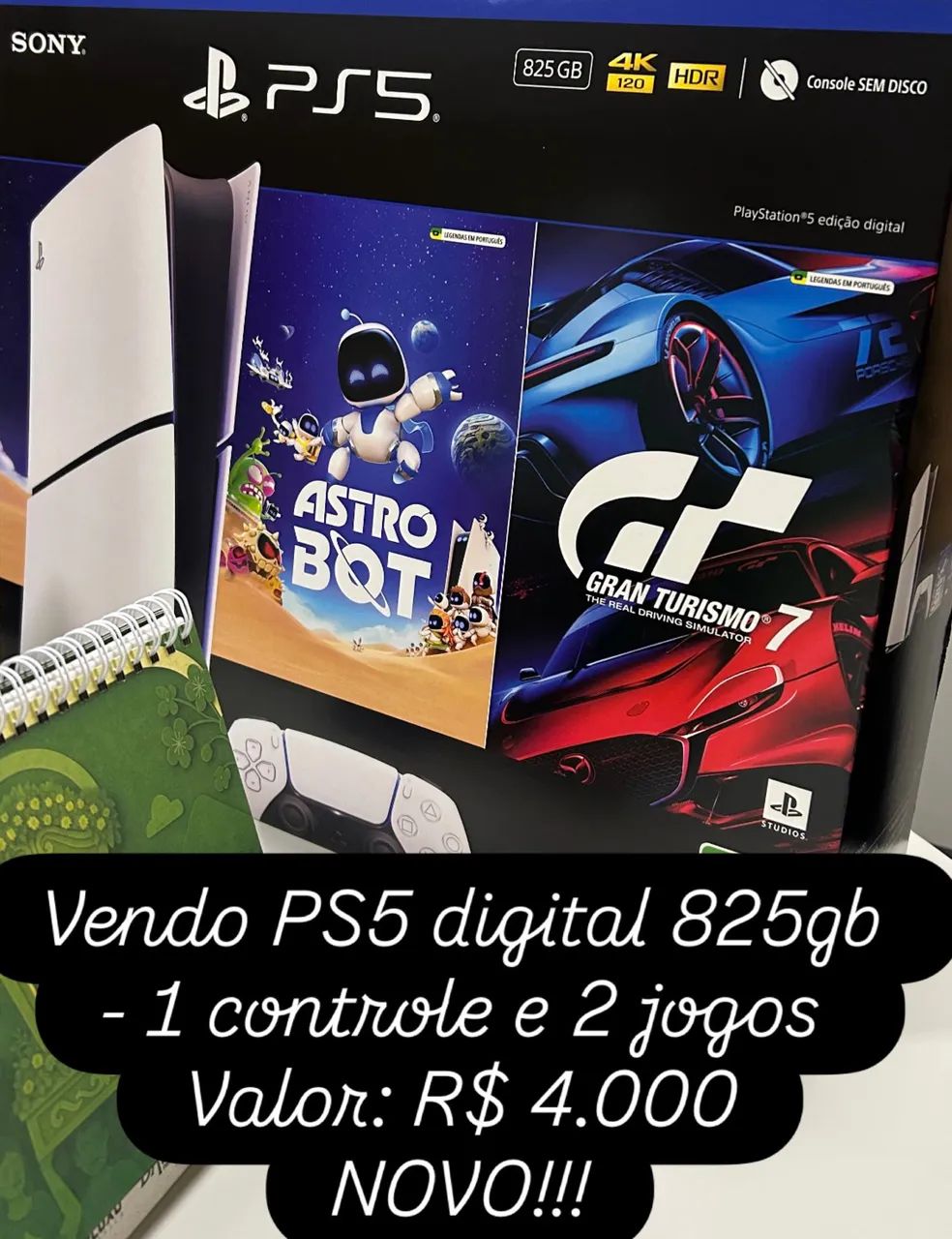 PS5 digital 825gb  - Foto 2