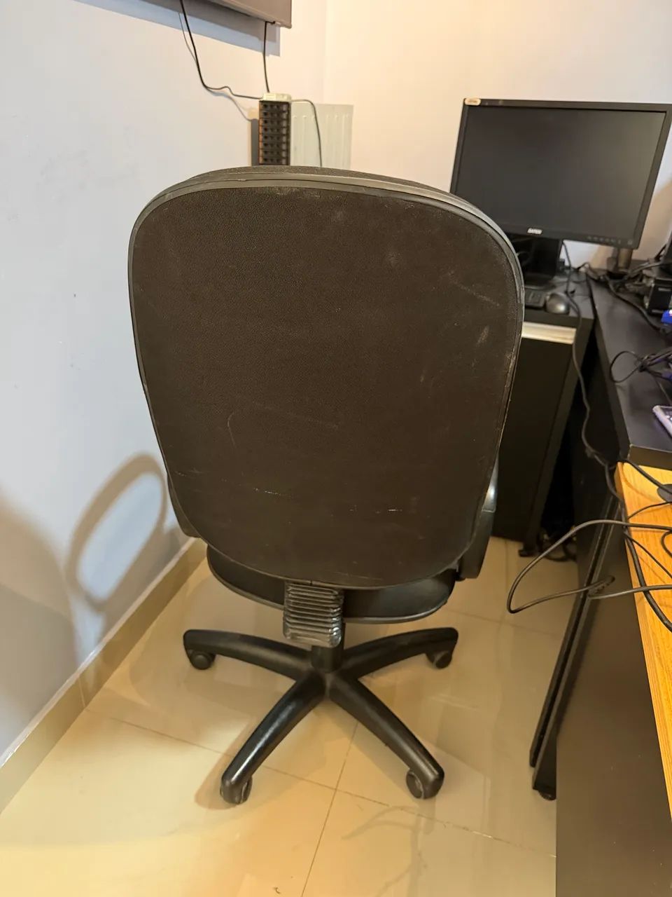 Cadeira diretor preta - Foto 4