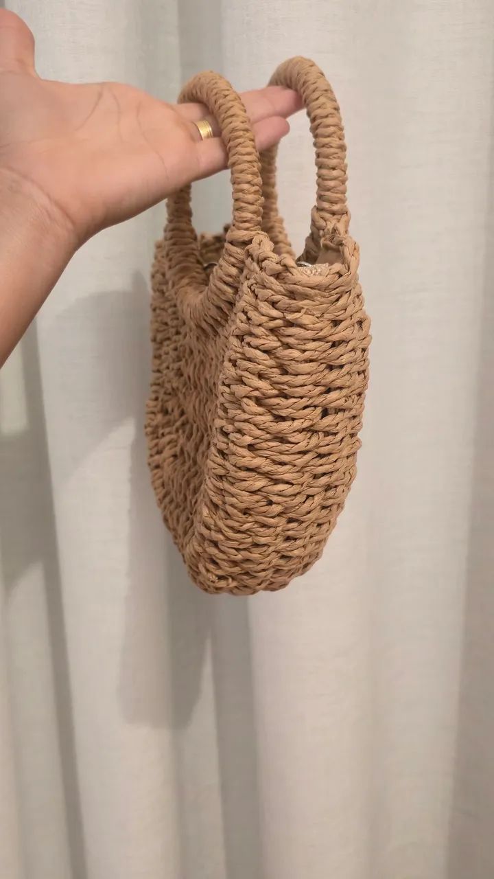 Bolsa palha - Foto 2