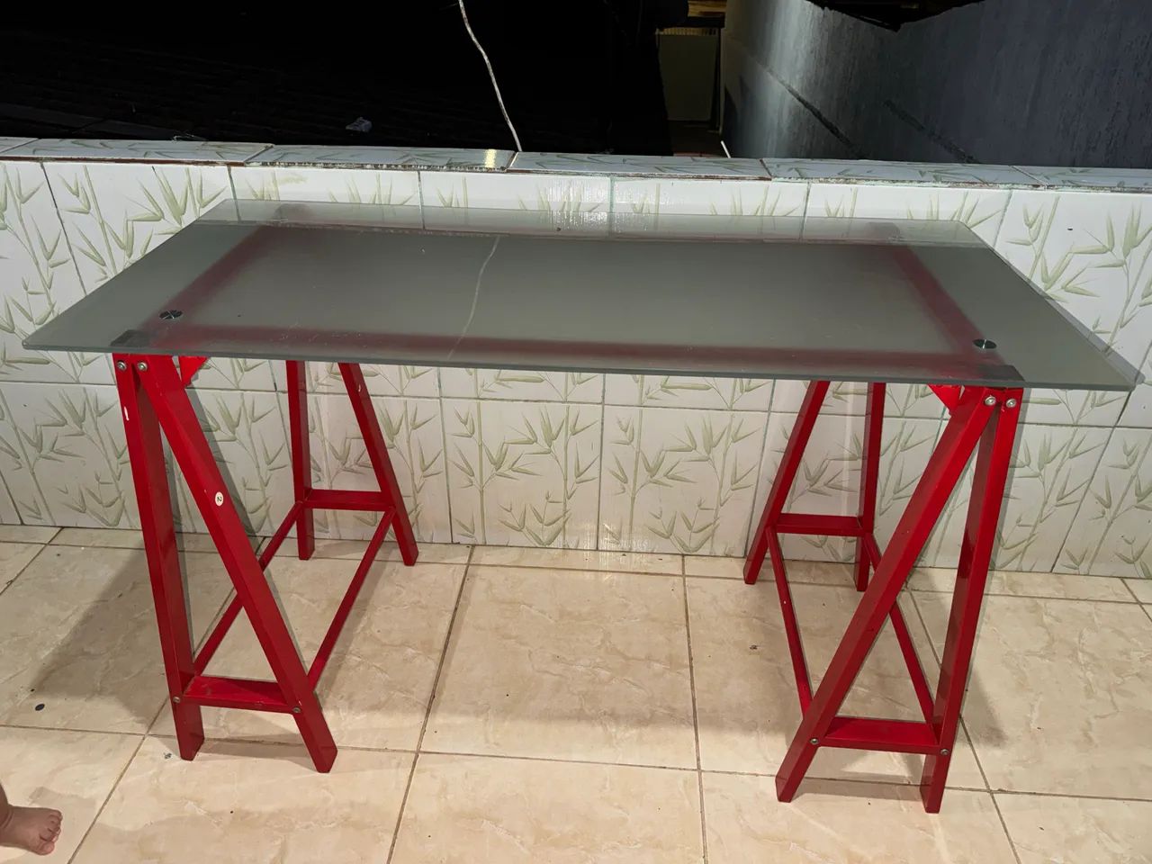 Mesa vidro para estudo  - Foto 4