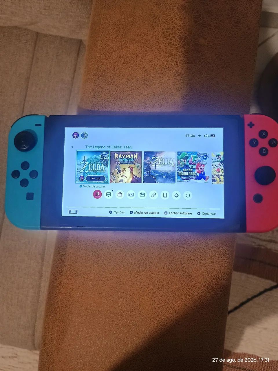 Nintendo switch v1 desbloqueado 