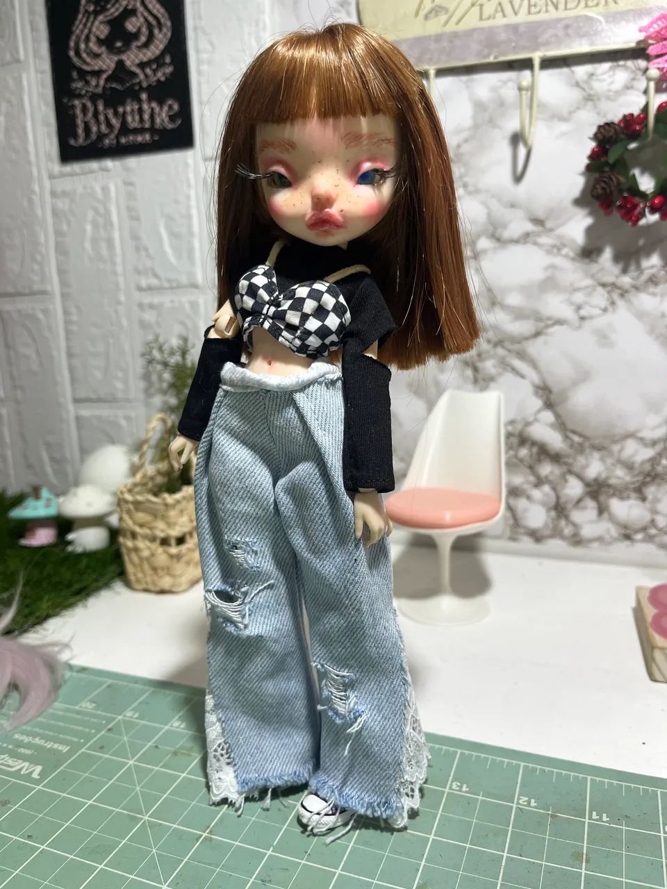 Boneca bjd  customizada Nana Rou