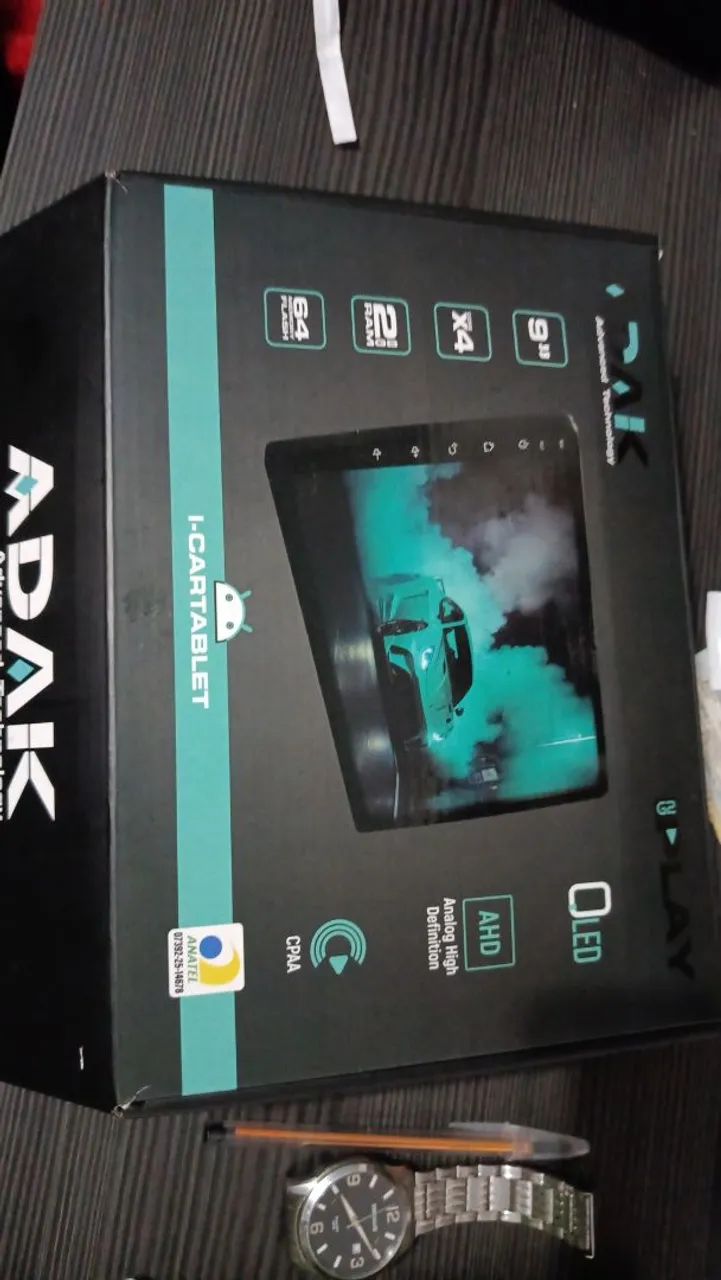 Multimídia de 9 "com Android auto