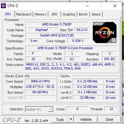 Ryzen 5 7500f - Foto 2