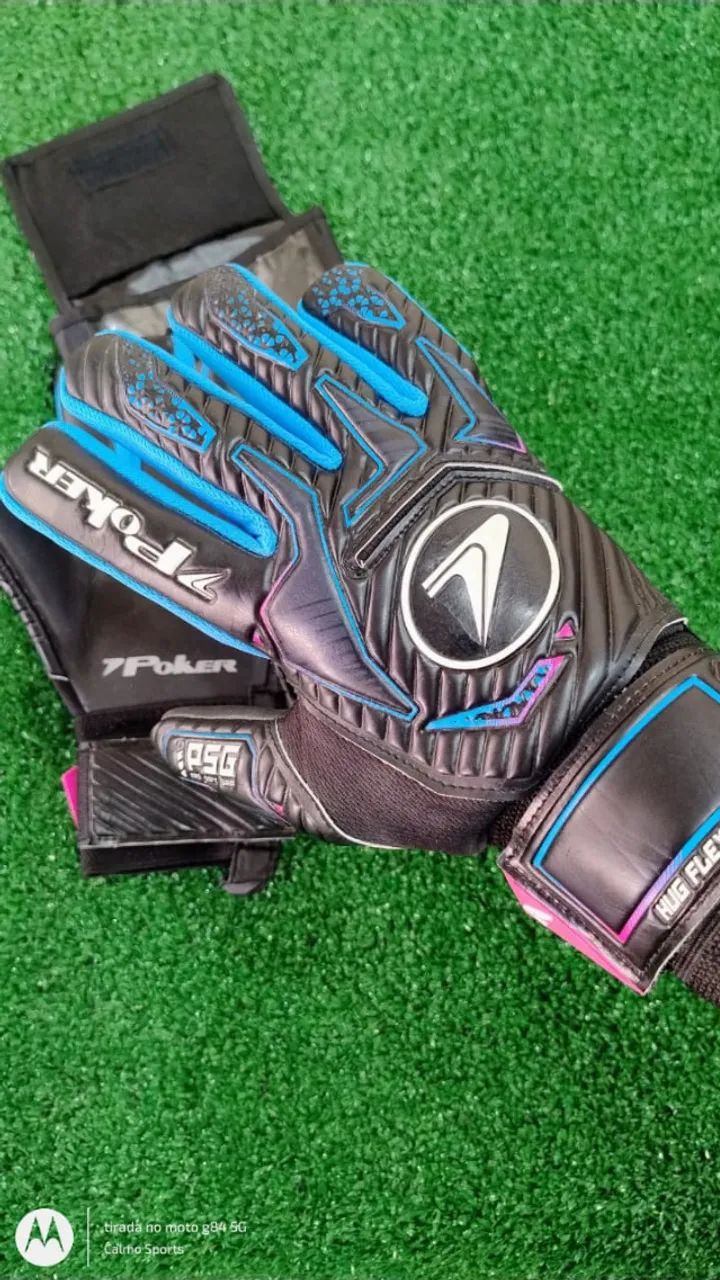 Luva Goleiro Profissional Poker Hug Flex 5