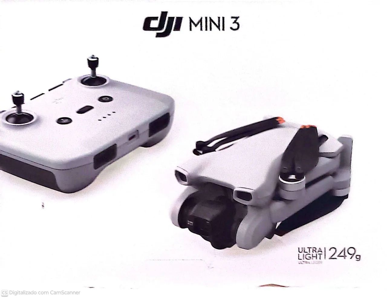 DRONE DJI MINI 3 NOVO E COM NOTA FISCAL