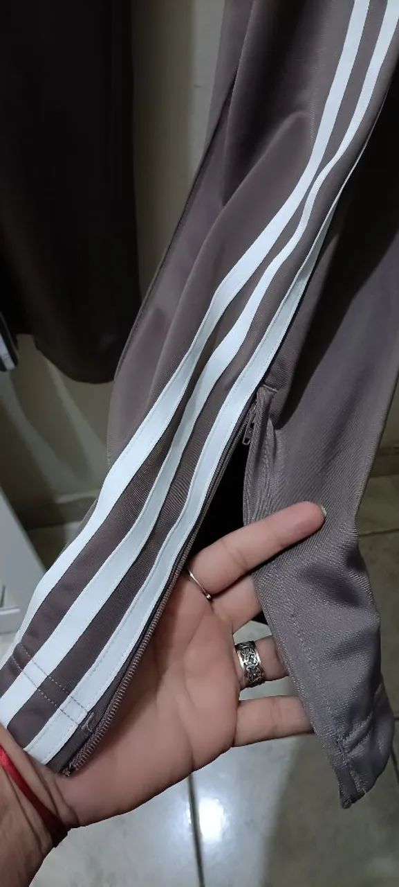 Calça adidas Firebird feminina, gg - Foto 3