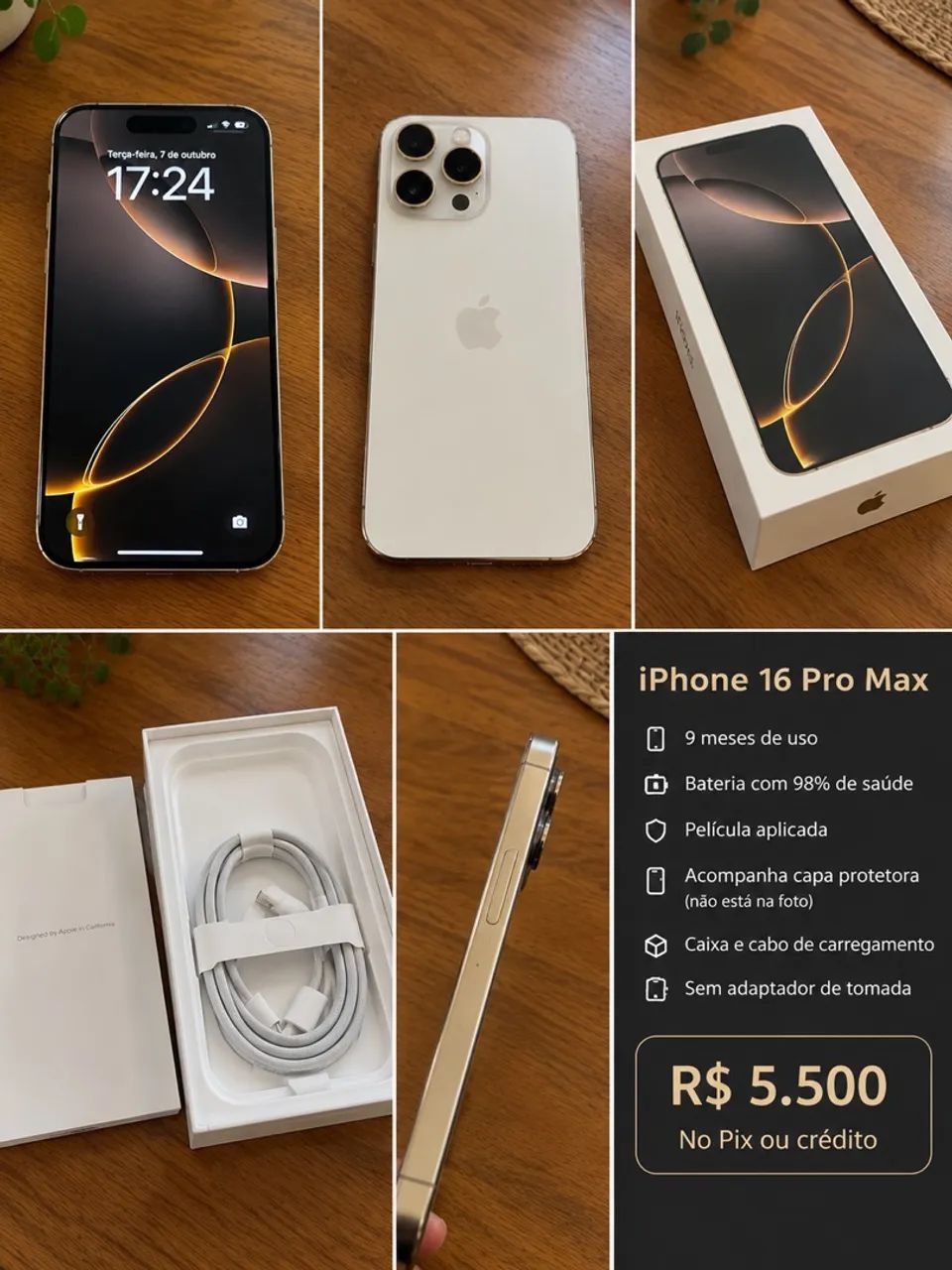 iPhone 16 pro Max 256gb
