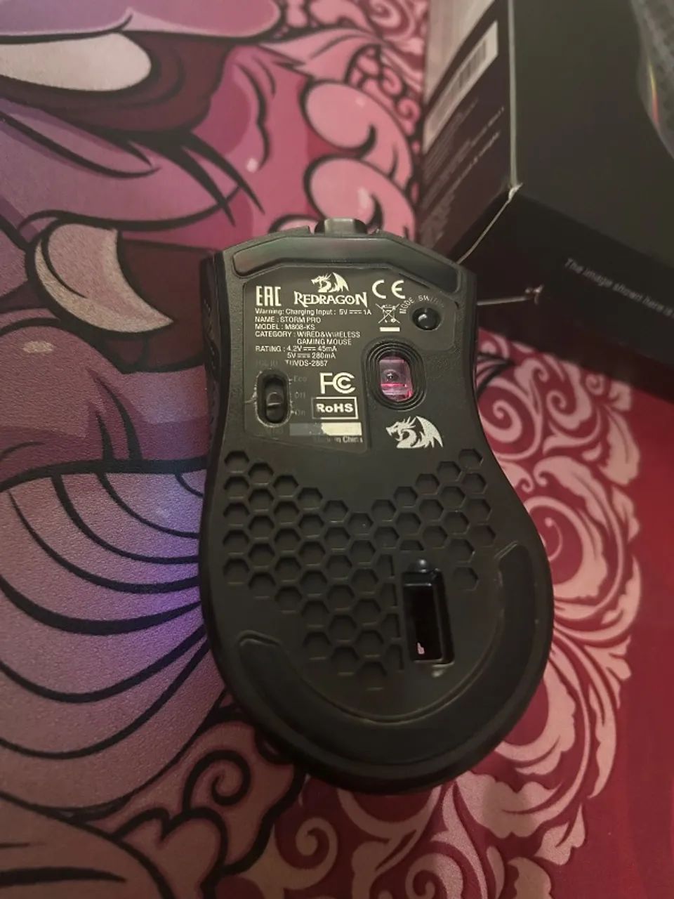Mouse redragon storm pro Wireless  - Foto 3