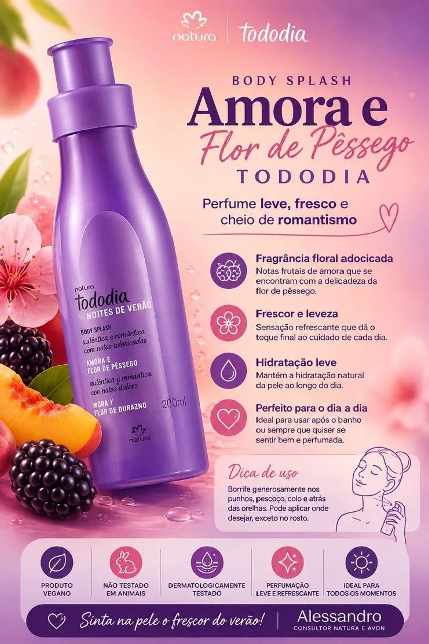 Body splash natura 