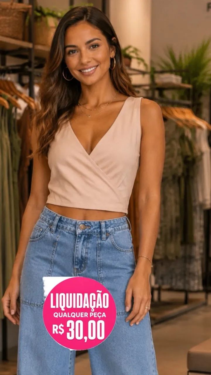 Roupas femininas variadas últimas LIQUIDAÇÃO 30,00  - Foto 4