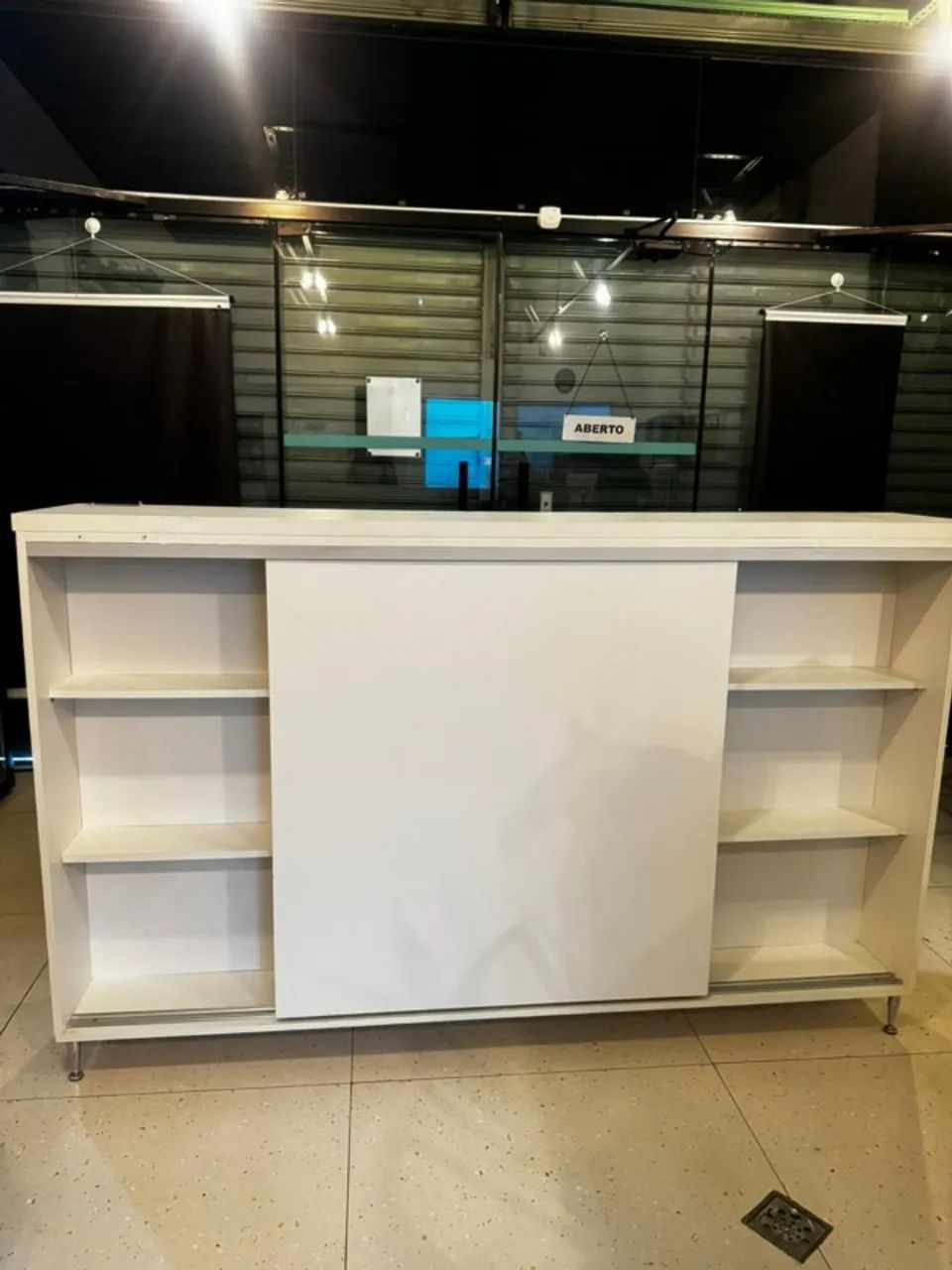 Balcão Modular em Forma de "L" branco ideal para Lanchonete ou Café - Foto 4