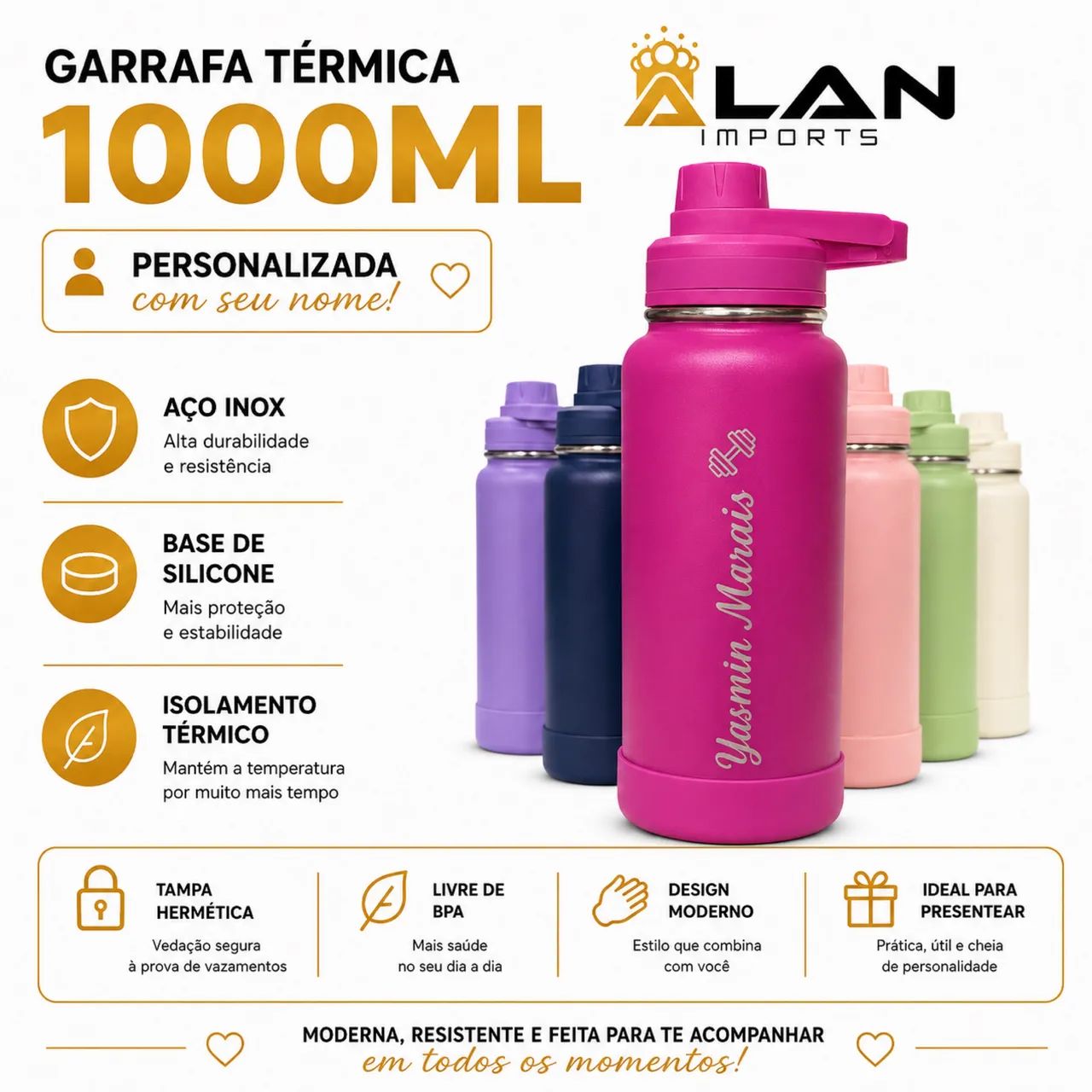 Garrafas Térmicas Personalizadas - Foto 5