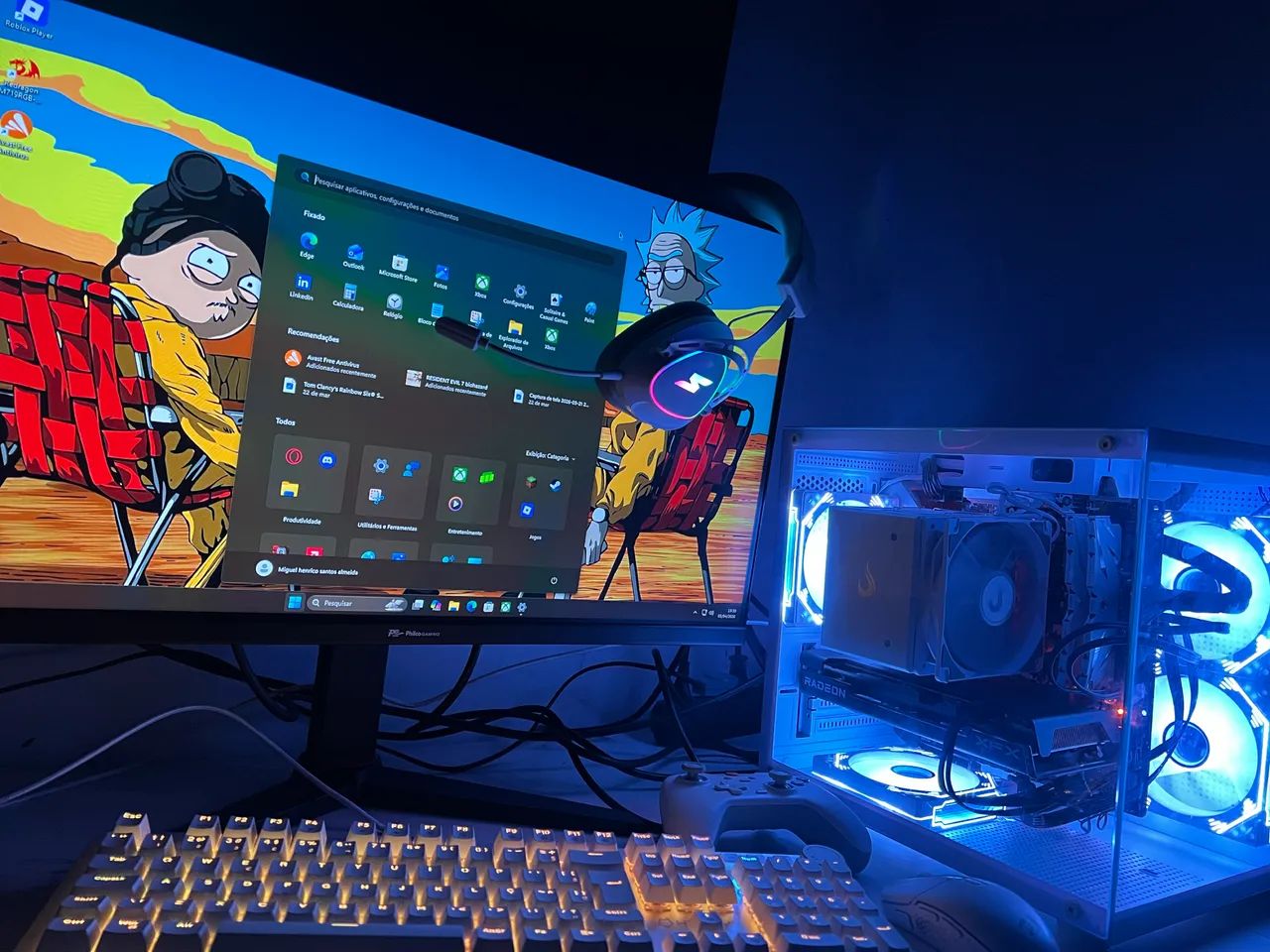 Pc Gamer - COMPLETO/negociavel 
