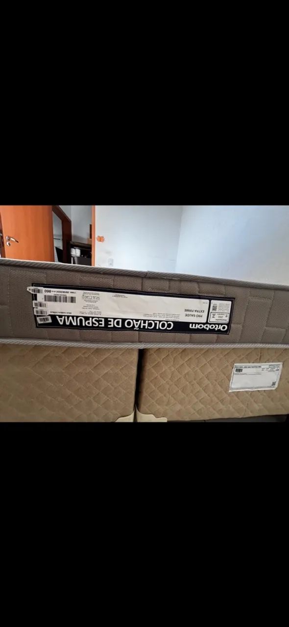Cama e colchão QUEEN ORTOBOM ESPUMA EXTRA FIRMI  - Foto 3