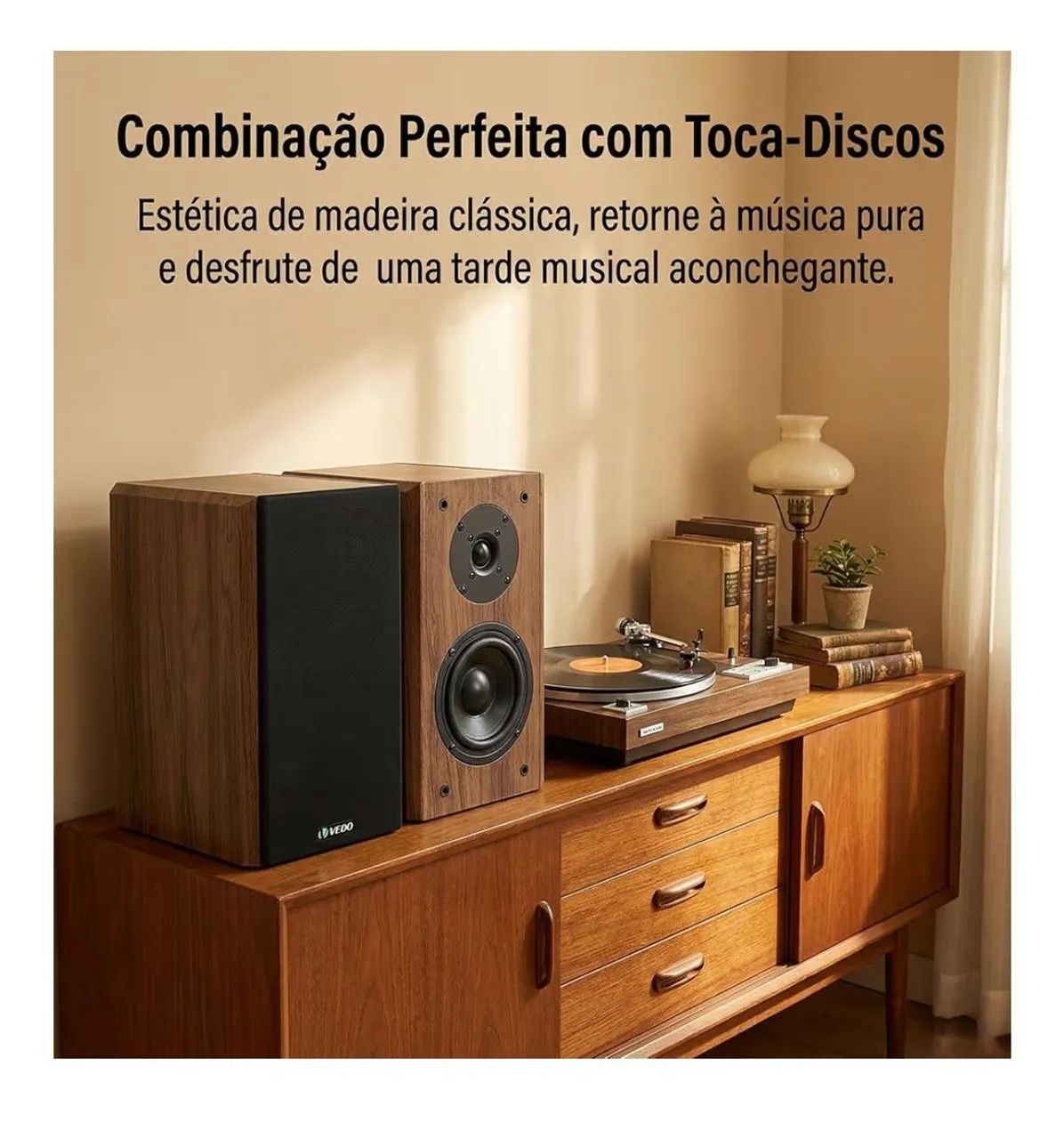 Par de Caixas BOOKSHELF passivas - Foto 2