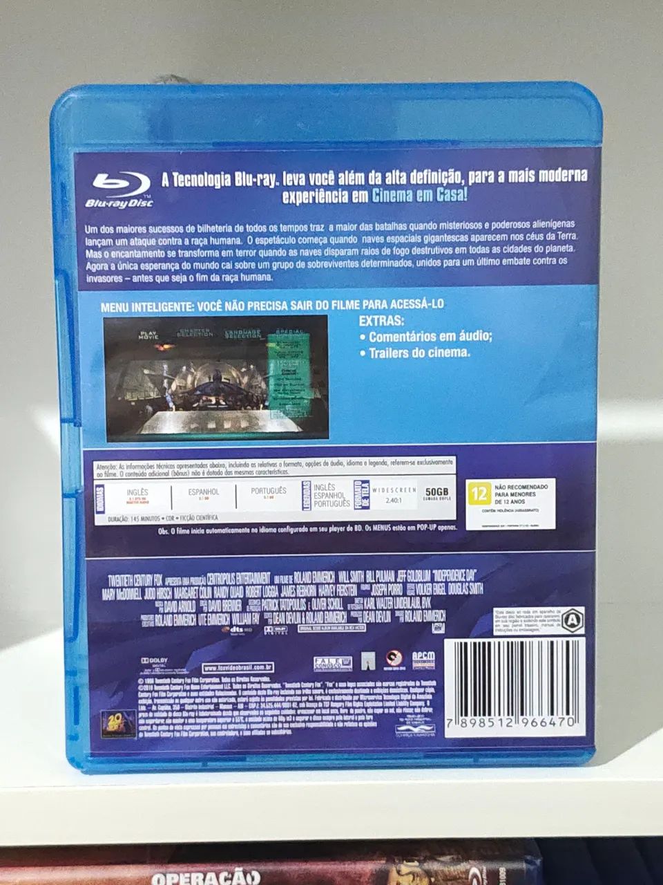 Independence Day blu-ray original  - Foto 2