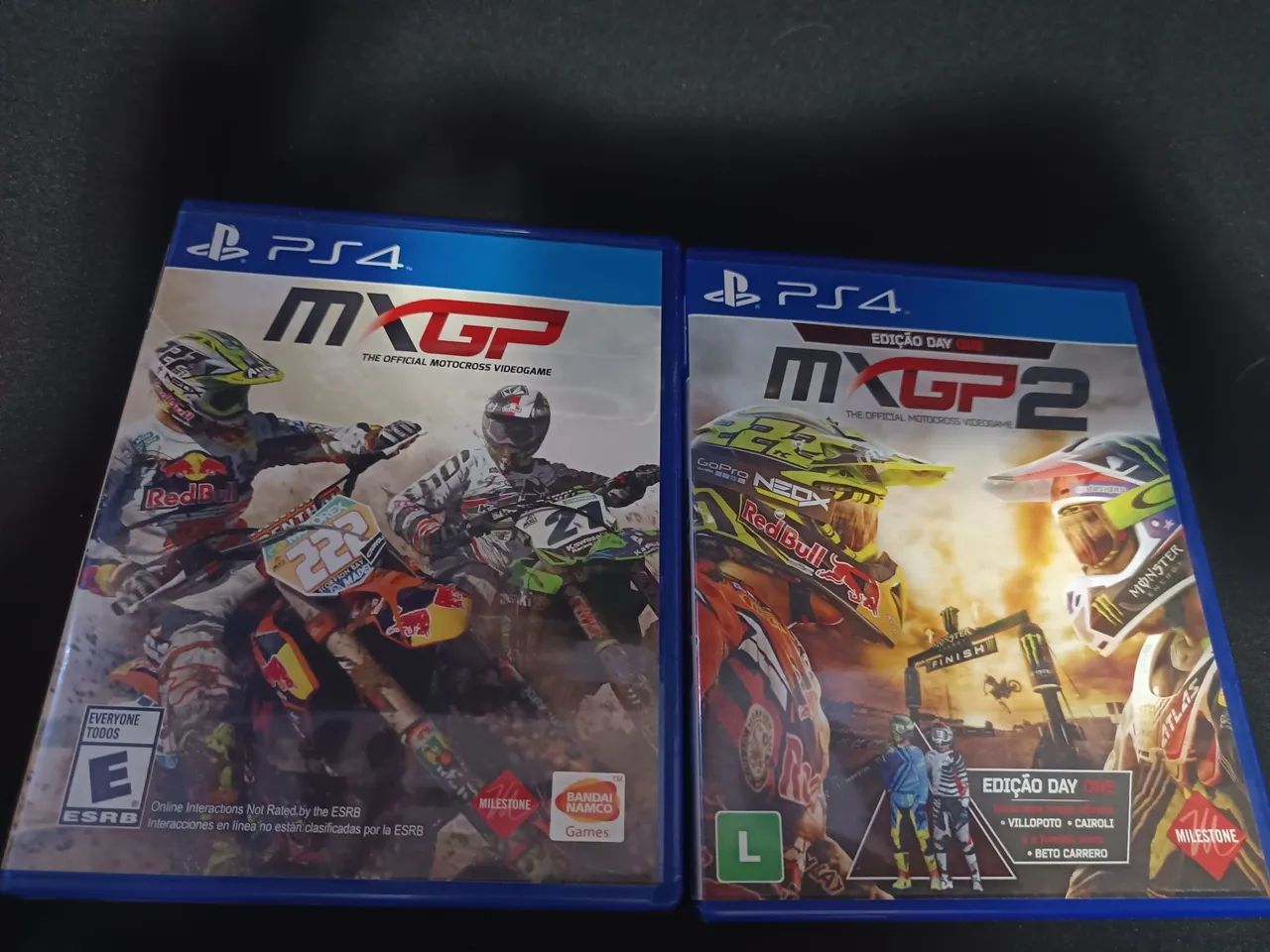 Combo Jogos  MXGP 1 e 2 Playstation 4